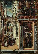 Carlo Crivelli Annunciation with Saint Emidius oil painting picture wholesale